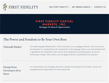 Tablet Screenshot of ffidelity.com